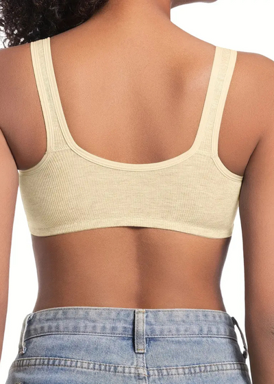 Soutien-gorge confort à agrafes devant