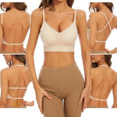 Brassière dos-nu multi-positions invisible