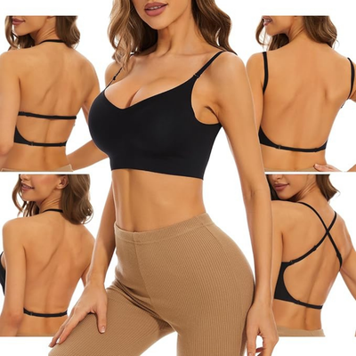 Brassière dos-nu multi-positions invisible