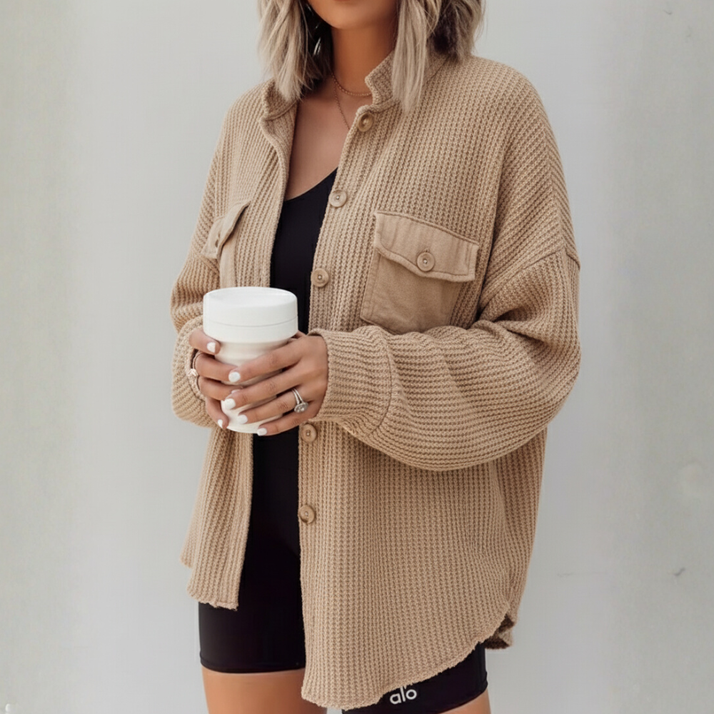 Surchemise en velours côtelé