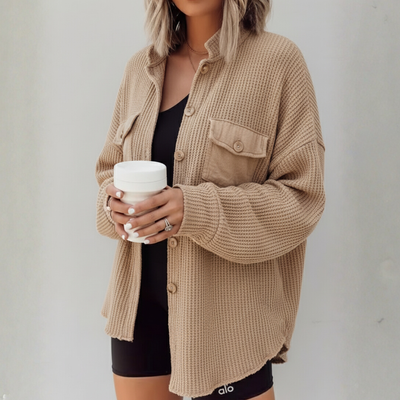 Surchemise en velours côtelé