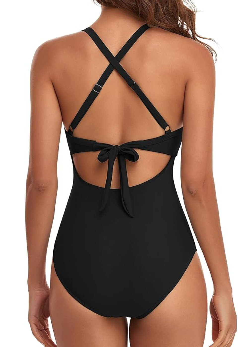 Maillot 1 pièce gainant à découpe – cache-cœur