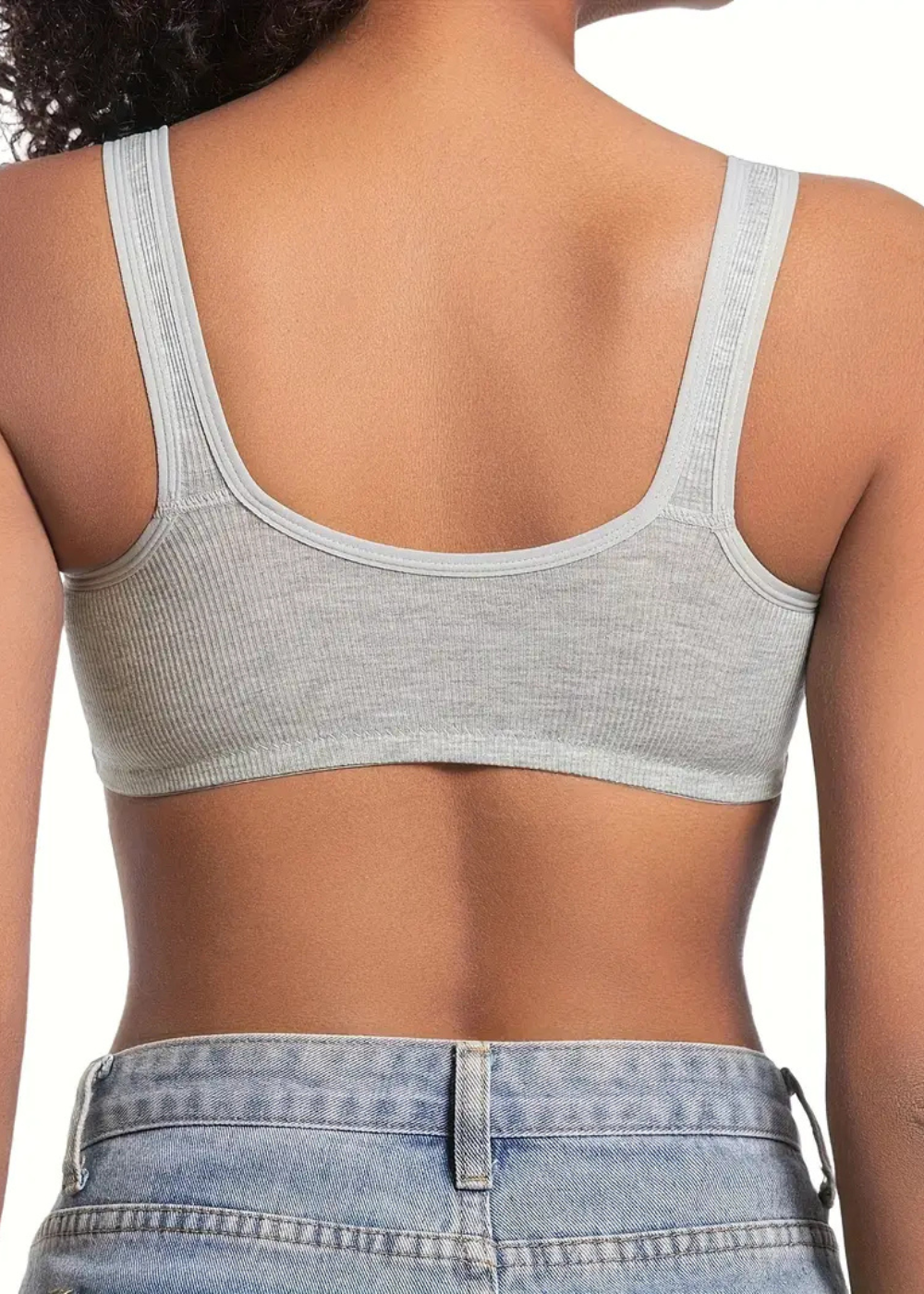 Soutien-gorge confort à agrafes devant
