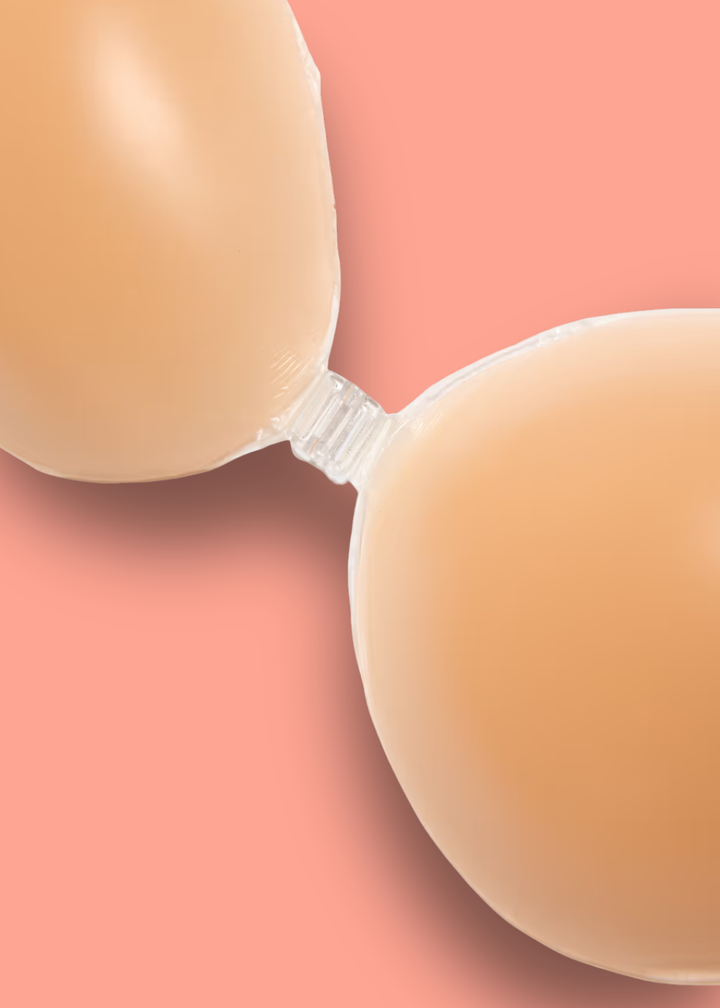 Soutien-gorge adhésif invisible push-up en silicone