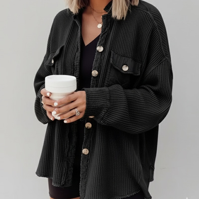 Surchemise en velours côtelé