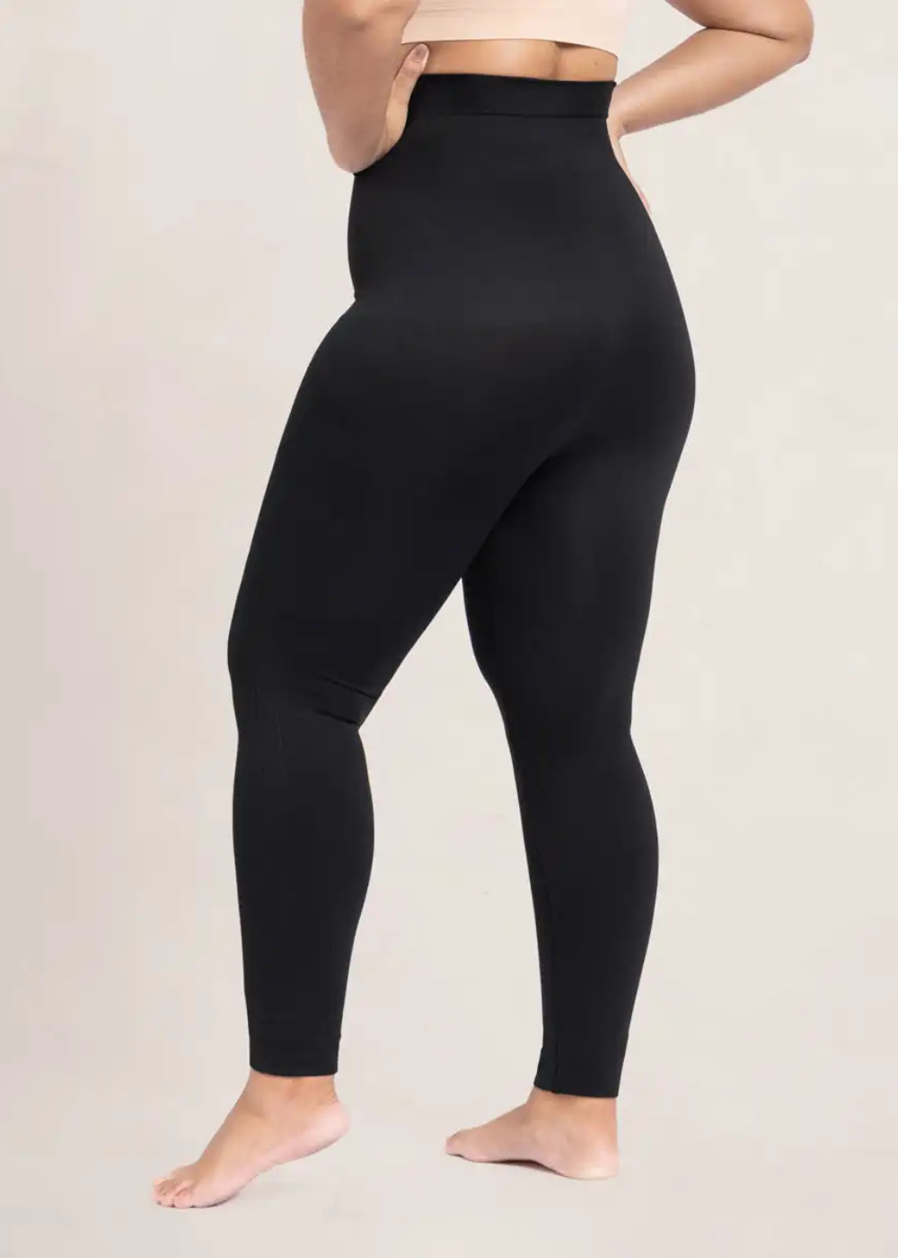 Legging sculptant taille haute effet seconde peau