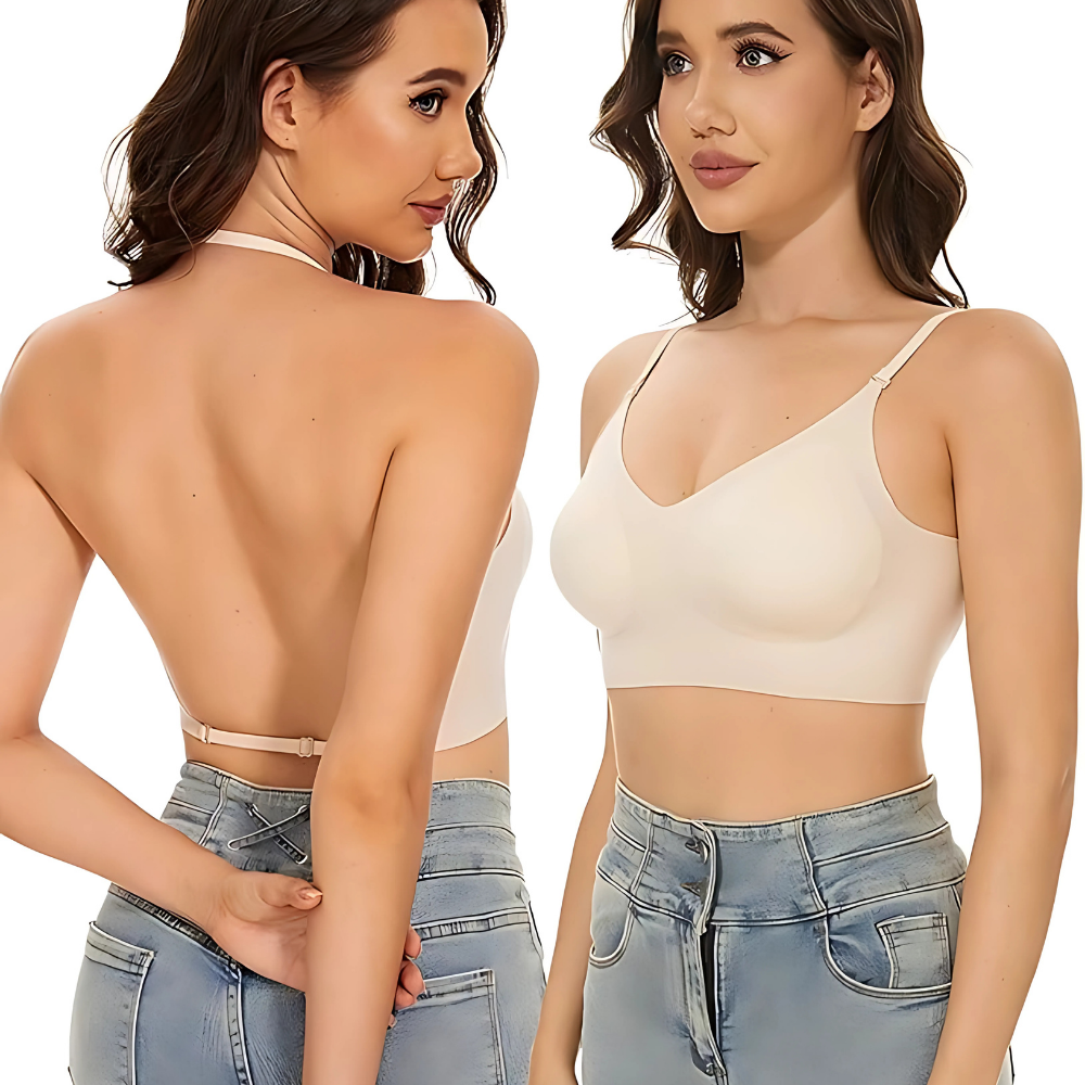 Brassière dos-nu multi-positions invisible