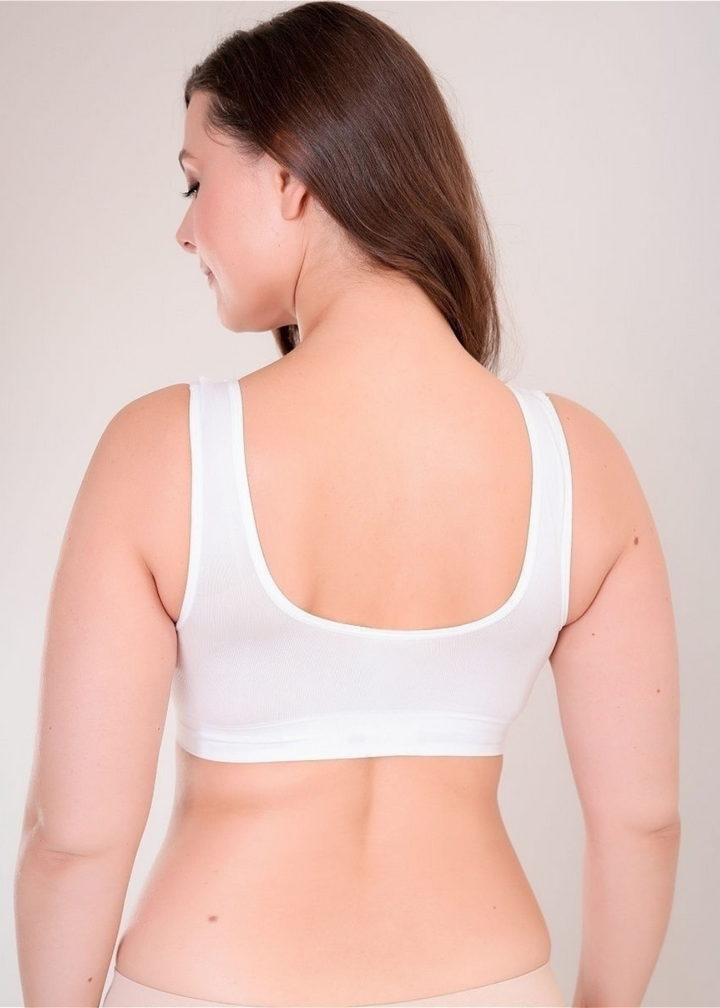 Soutien-gorge Comfy sans armatures blanc