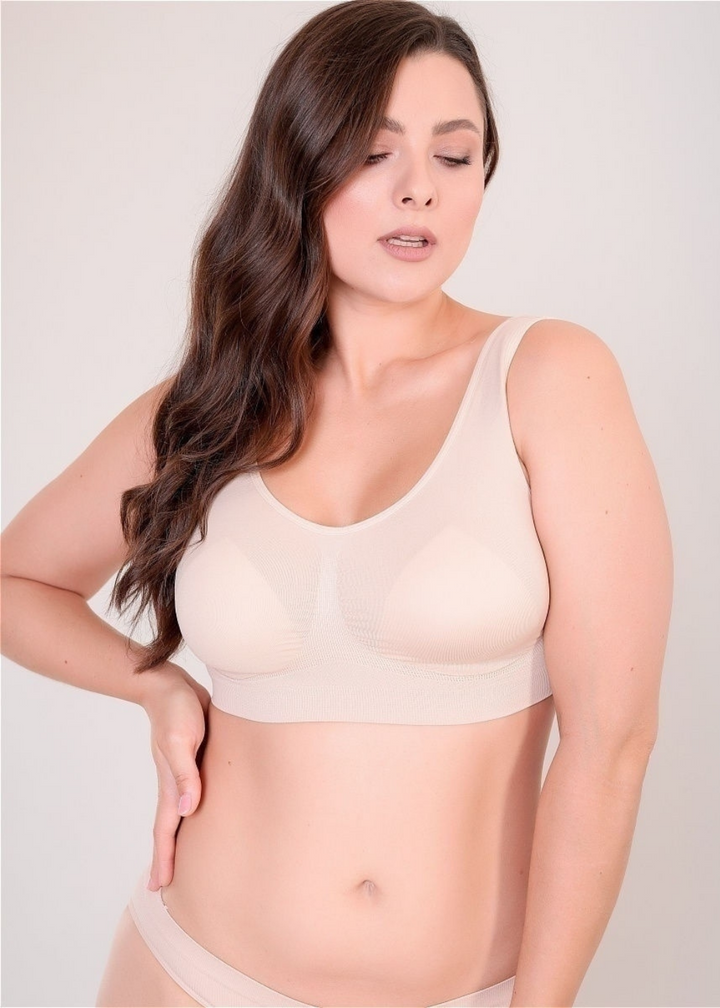 Soutien-gorge Comfy sans armatures beige