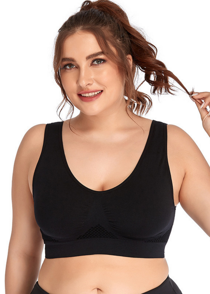 Brassière confortable aérée