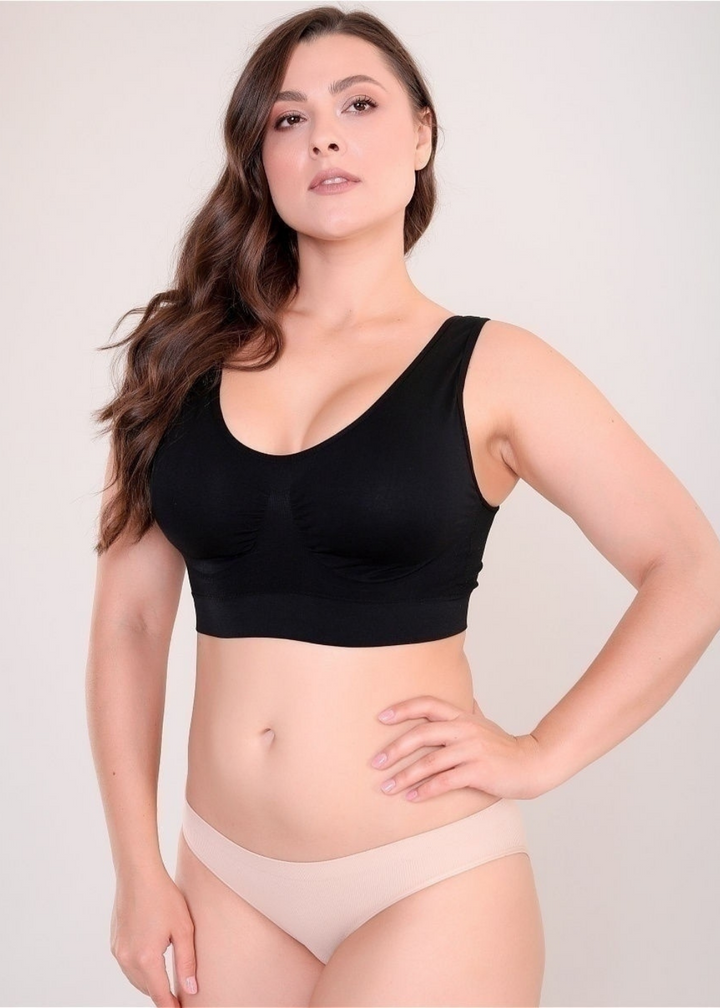 Soutien-gorge Comfy sans armatures noir