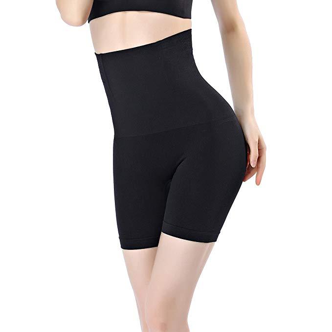 Short amincissant taille haute ventre plat