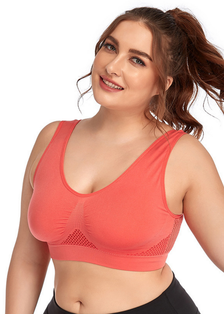 Brassière confortable aérée